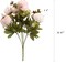 4-Pack 39.3" Artificial Cherry Blossom Branches – Faux Silk Flowers for Spring, Wedding & Home Table Vase Decor (Pink/Peach)
